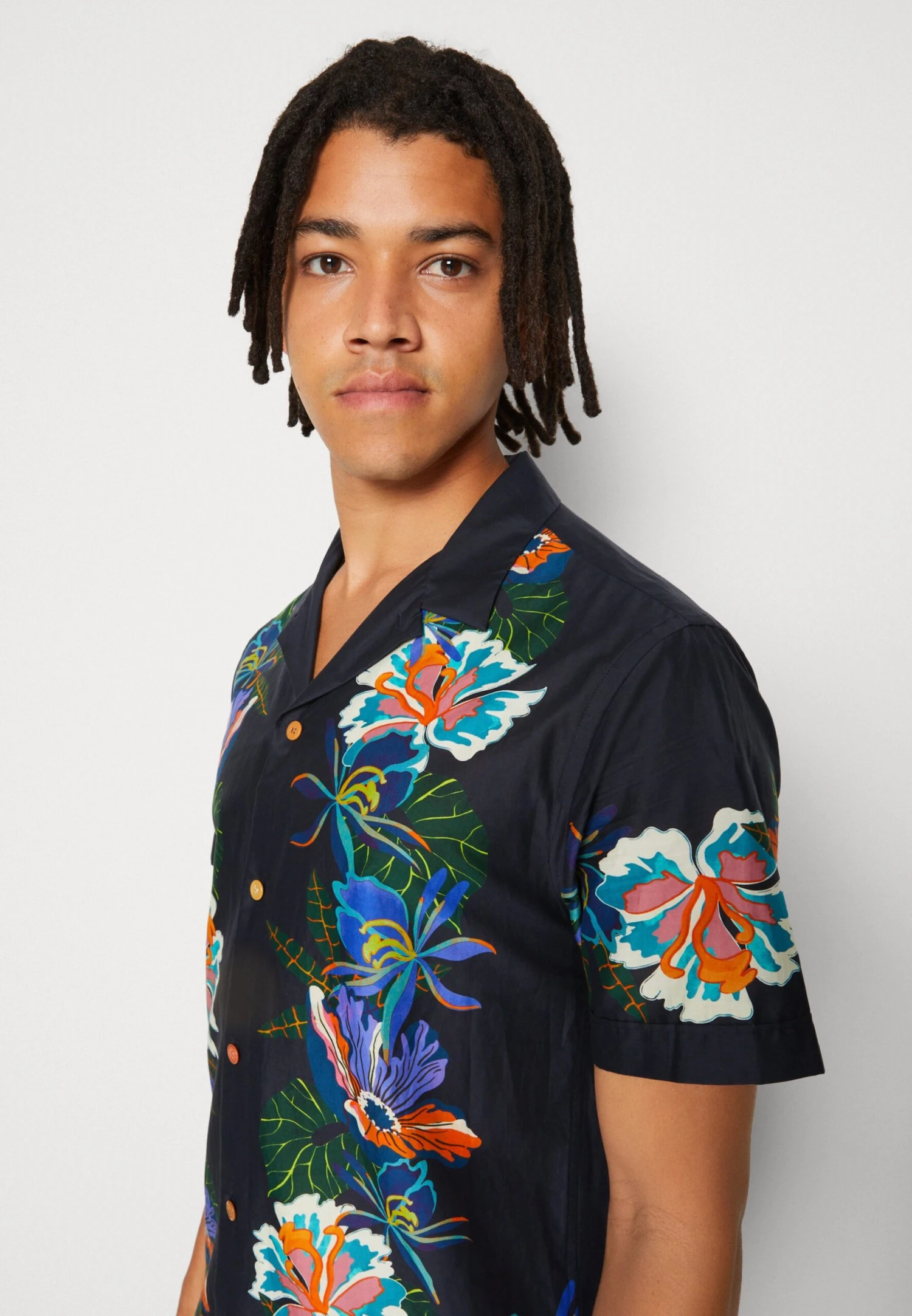 Scotch & Soda Voile Shirt - Camisa - Border Flower 6 Scotch & Soda Voile Shirt - Camisa - Border Flower - Imagen 4