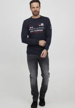 Fqerlo - Jersey De Punto - Navy Blazer -Blen Ropa Comercio 023858c81c2b4d32b9c428f78f860e08