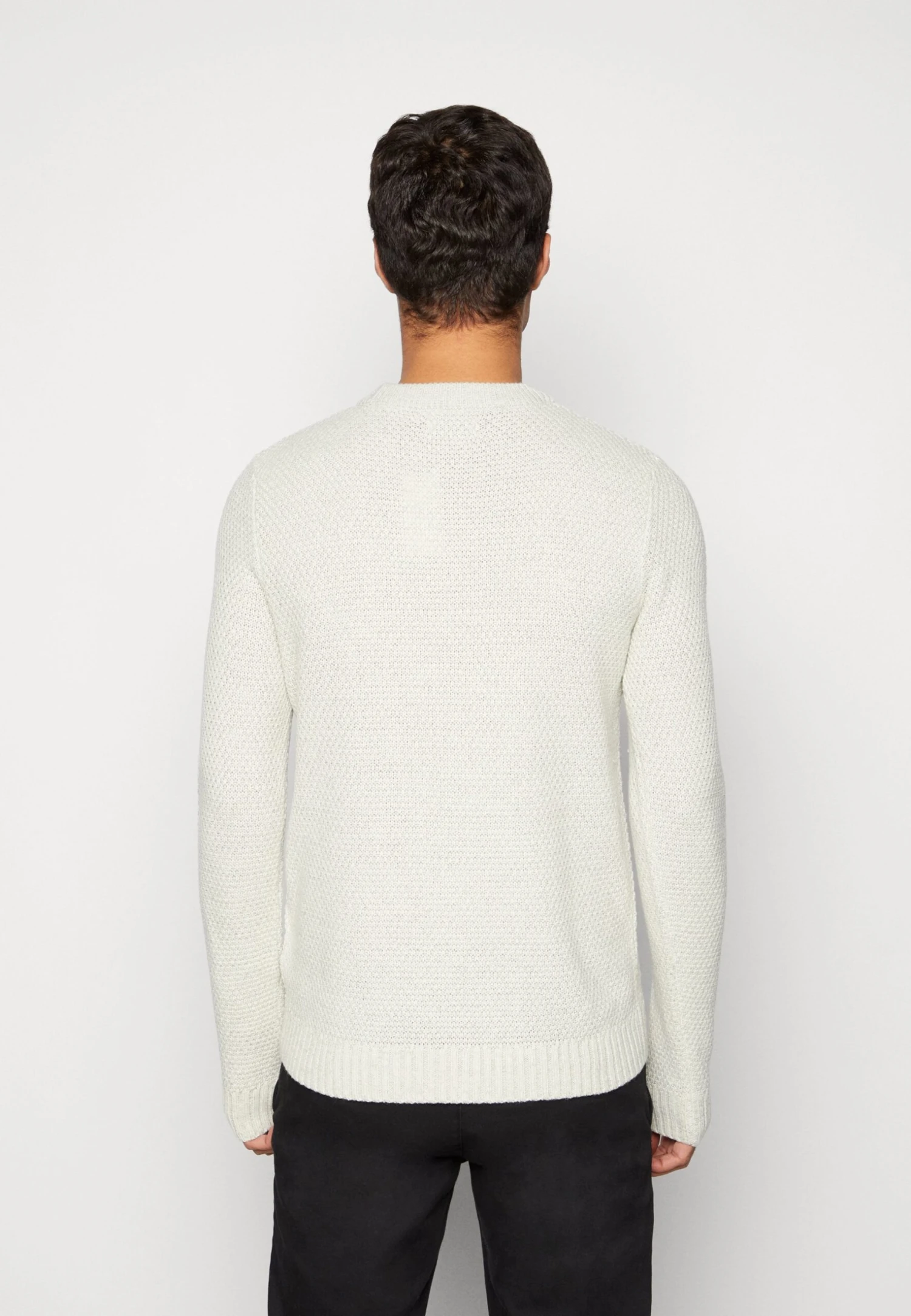 Jack & Jones Jjcraig Crew Neck- Jersey De Punto - White 5 Jack & Jones Jjcraig Crew Neck- Jersey De Punto - White - Imagen 3