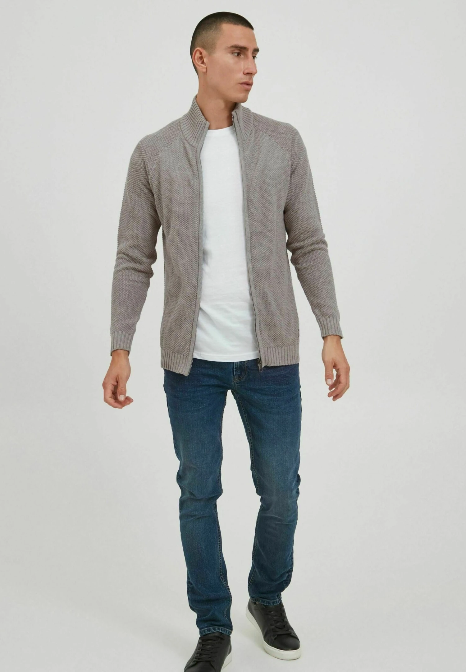 Prsteffan - Chaqueta De Punto - Gray Melange 4 Prsteffan - Chaqueta De Punto - Gray Melange - Imagen 2