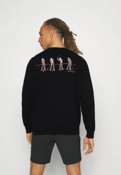 Lyle & Scott Evolution Crew - Jersey De Punto - Jet Black -Blen Ropa Comercio 06a75377bfa24becb5d1818cab1bb529