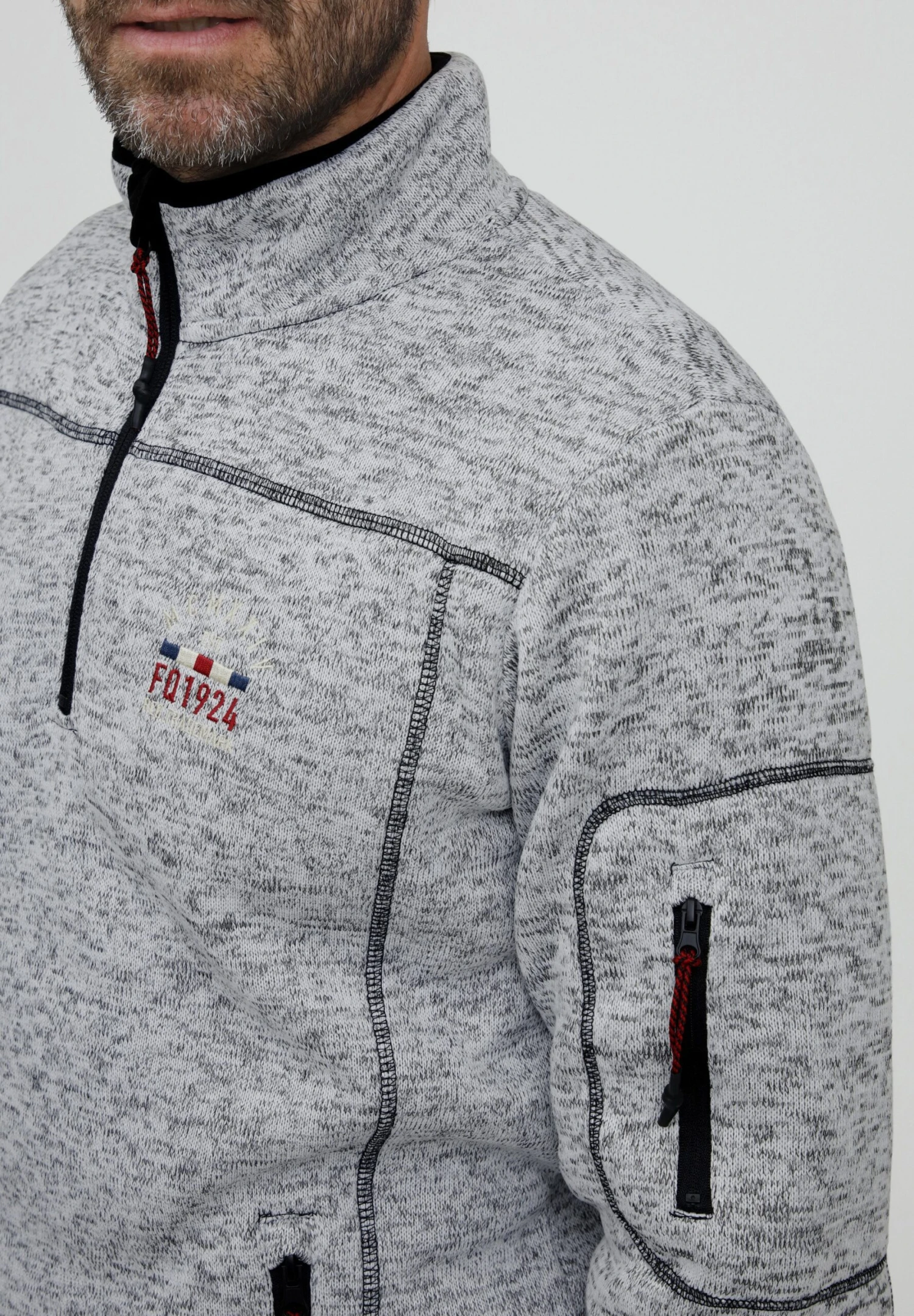 Fqbirk - Jersey De Punto - Pewter Mix 6 Fqbirk - Jersey De Punto - Pewter Mix - Imagen 4