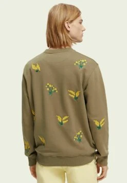 Scotch & Soda Crewneck- Sudadera - Khaki -Blen Ropa Comercio 073daa7d1dfb4893a83e3c4a7ea23b0a