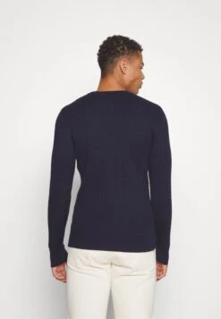 Selected Homme Slhberg Cable Crew Neck B Noos - Jersey De Punto - Navy Blazer Melange 12 Selected Homme Slhberg Cable Crew Neck B Noos - Jersey De Punto - Navy Blazer Melange -Blen Ropa Comercio 0987b4f125ee4c078f8fce6b294d64ad