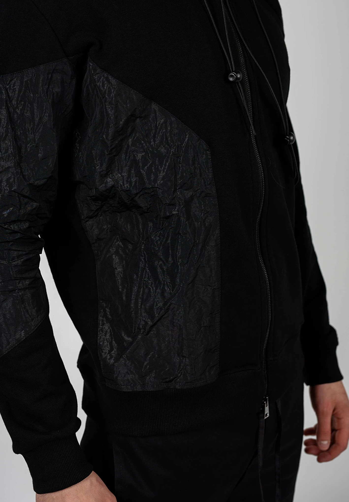 Equatore - Sudadera Con Cremallera - Schwarz 6 Equatore - Sudadera Con Cremallera - Schwarz - Imagen 4