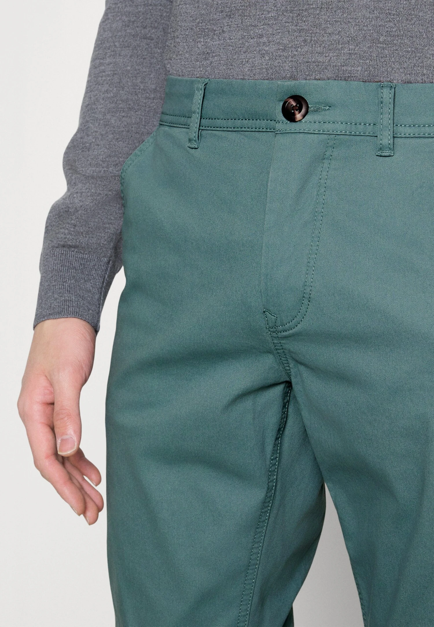 Tom Tailor Washed Slim - Pantalones Chinos - Deep Bluish Green 7 Tom Tailor Washed Slim - Pantalones Chinos - Deep Bluish Green - Imagen 5