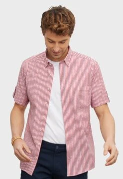Comfort Fit Puckered - Camisa - Burgundy -Blen Ropa Comercio 0b0dad1fe3634a43929c313d0ce0976f
