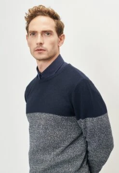 Standard Fit - Jersey De Punto - Navy Blue Cream -Blen Ropa Comercio 0fe0d94b8dd04fc3b5b45a0bfcc2b5f9