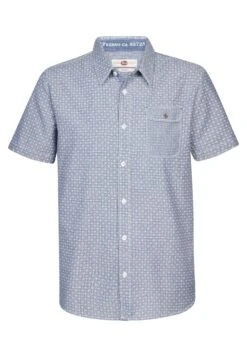 Petrol Industries With Short Sleeves - Camisa - Imperial Blue 14 Petrol Industries With Short Sleeves - Camisa - Imperial Blue -Blen Ropa Comercio 149af18478374173a63757a601cd74d1