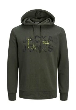 Jack & Jones Tech Logo - Jersey Con Capucha - Forest Night -Blen Ropa Comercio 15e1681f2cca495e8f998ee11966ade2