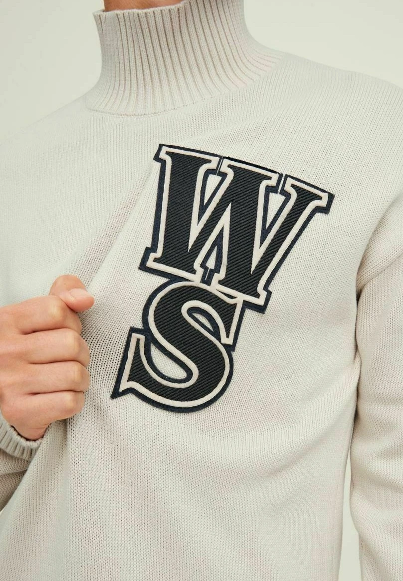 Jack & Jones High Neck - Jersey De Punto - Moonbeam 7 Jack & Jones High Neck - Jersey De Punto - Moonbeam - Imagen 5