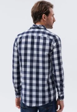 Check With Long Sleeves - Camisa - Navy -Blen Ropa Comercio 16c69cbb634d41ebbe19b797df5eb717