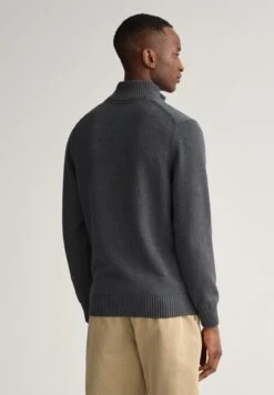 Gant Casual Halfzip - Jersey De Punto - Antracit Melange -Blen Ropa Comercio 1e8ca67f9df24915a20962e9c1bf8dd2