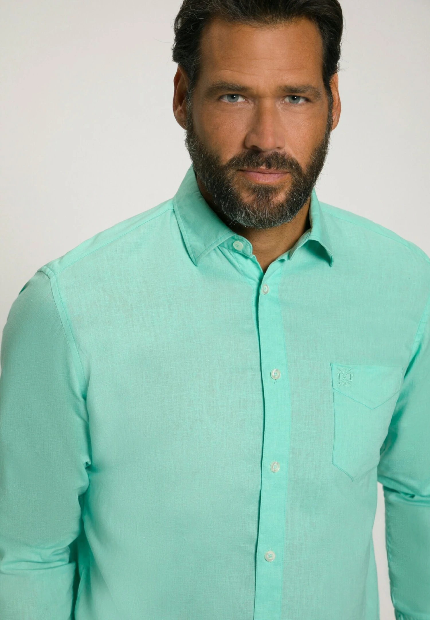 JP1880 Modern Fit - Camisa - Hellgrün 4 JP1880 Modern Fit - Camisa - Hellgrün - Imagen 2