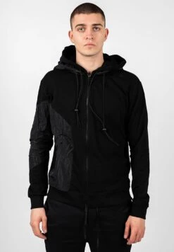 Equatore - Sudadera Con Cremallera - Schwarz