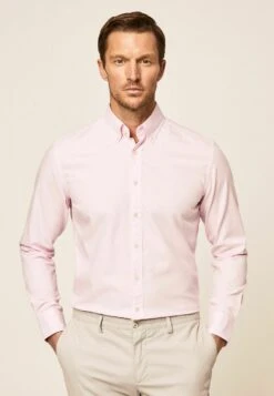 Hackett London Garment Dyed Oxford - Camisa - Pink