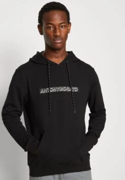 Antony Morato Hoodie Slim Fit- Jersey Con Capucha - Black -Blen Ropa Comercio 252b31420e7c4aeab51b387c44907841