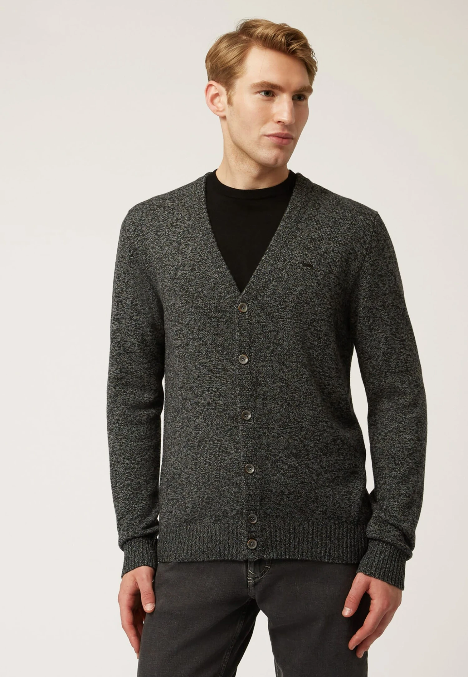 HARMONT&BLAINE Basic F7 - Chaqueta De Punto - Grigio Scuro 3 HARMONT&BLAINE Basic F7 - Chaqueta De Punto - Grigio Scuro