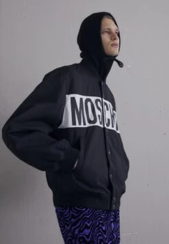 MOSCHINO Long Jacket - Chaquetas Bomber - Fantasy Black