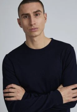 CASUAL FRIDAY Cfkent Merino Crew Neck Knit - Jersey De Punto - Navy -Blen Ropa Comercio 285f5664a39747e3b8e194add3b7d3ae