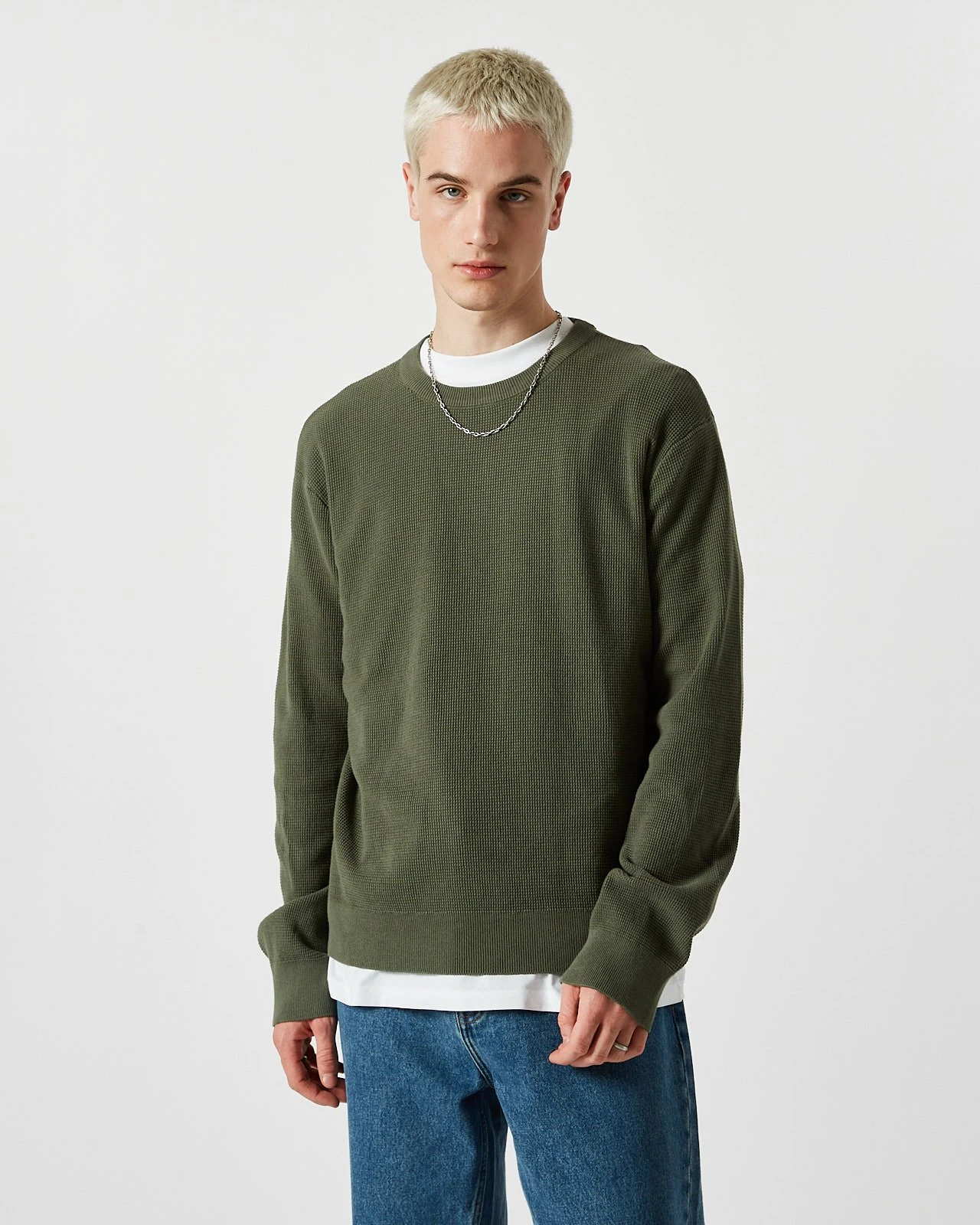 Minimum Jalmar - Jersey De Punto - Olive 3 Minimum Jalmar - Jersey De Punto - Olive