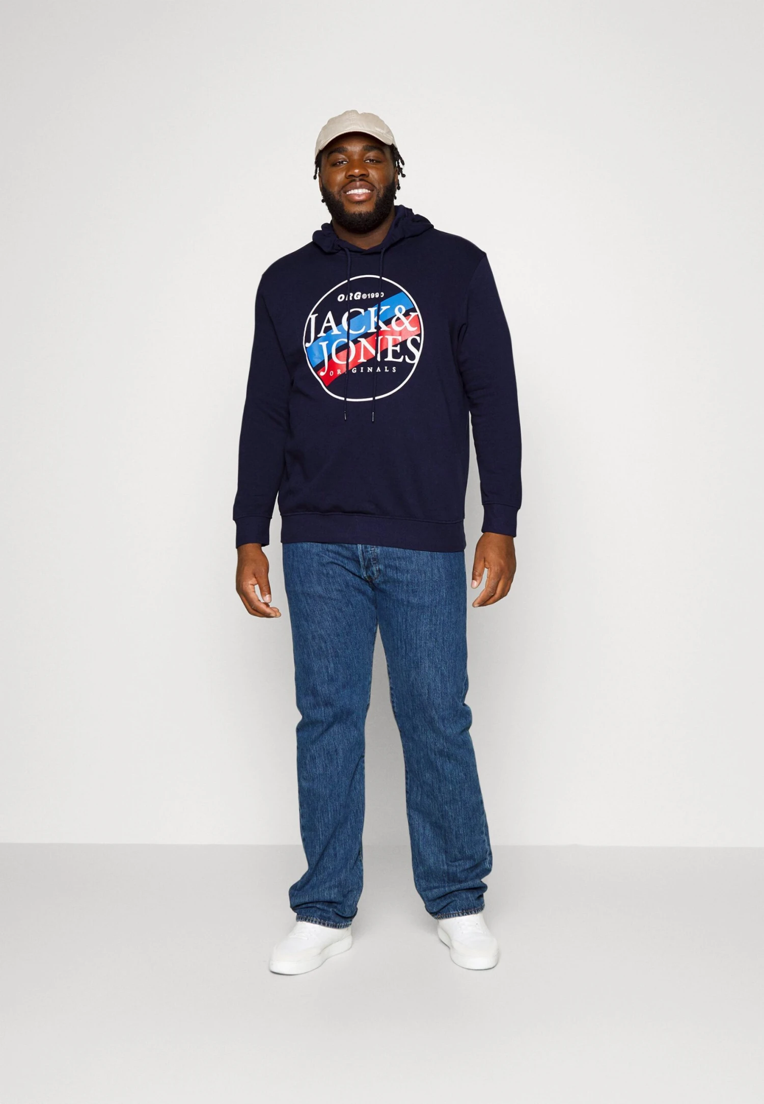 Jack & Jones Jorcodyy- Jersey Con Capucha - Navy Blazer 4 Jack & Jones Jorcodyy- Jersey Con Capucha - Navy Blazer - Imagen 2