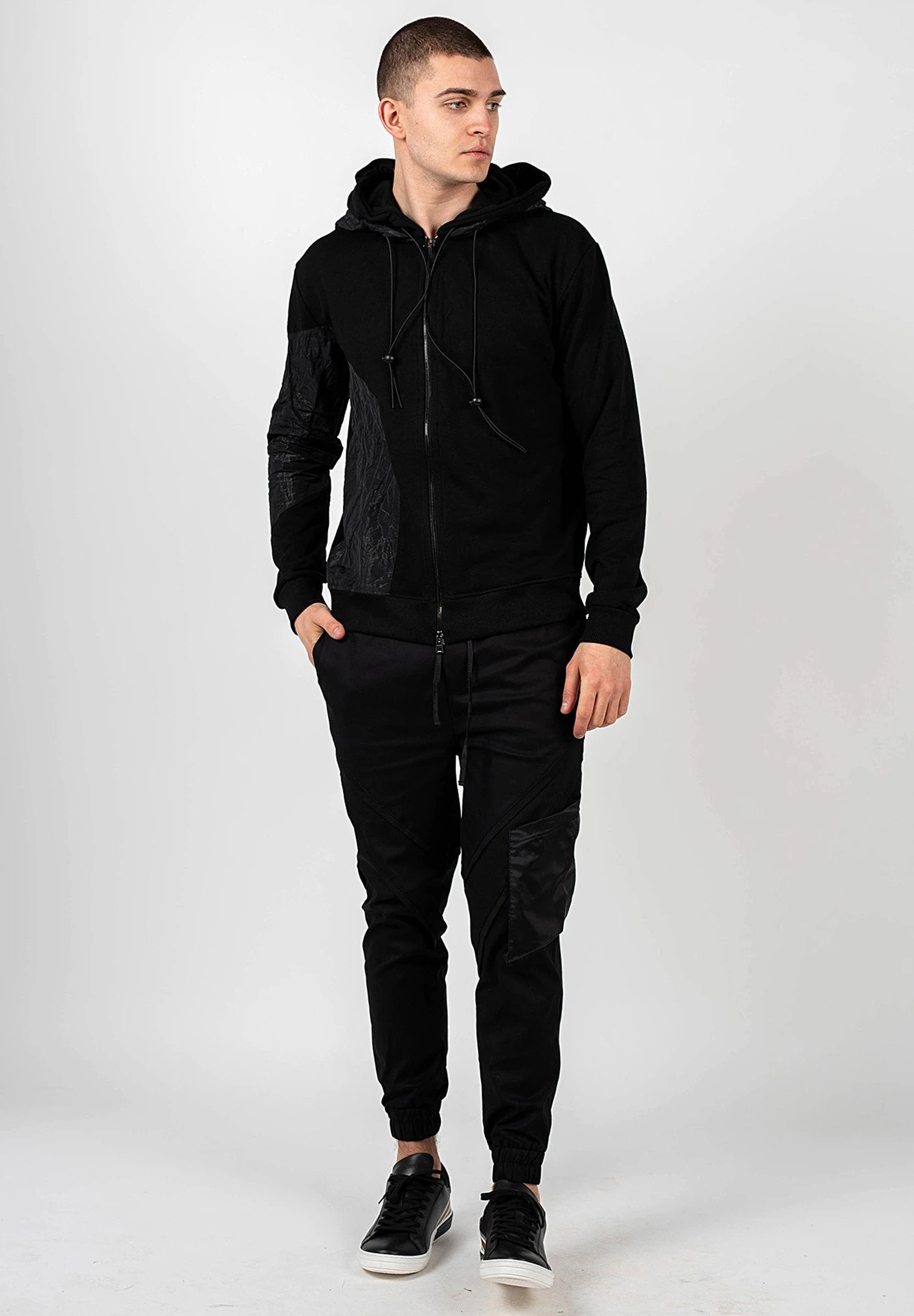 Equatore - Sudadera Con Cremallera - Schwarz 8 Equatore - Sudadera Con Cremallera - Schwarz - Imagen 6