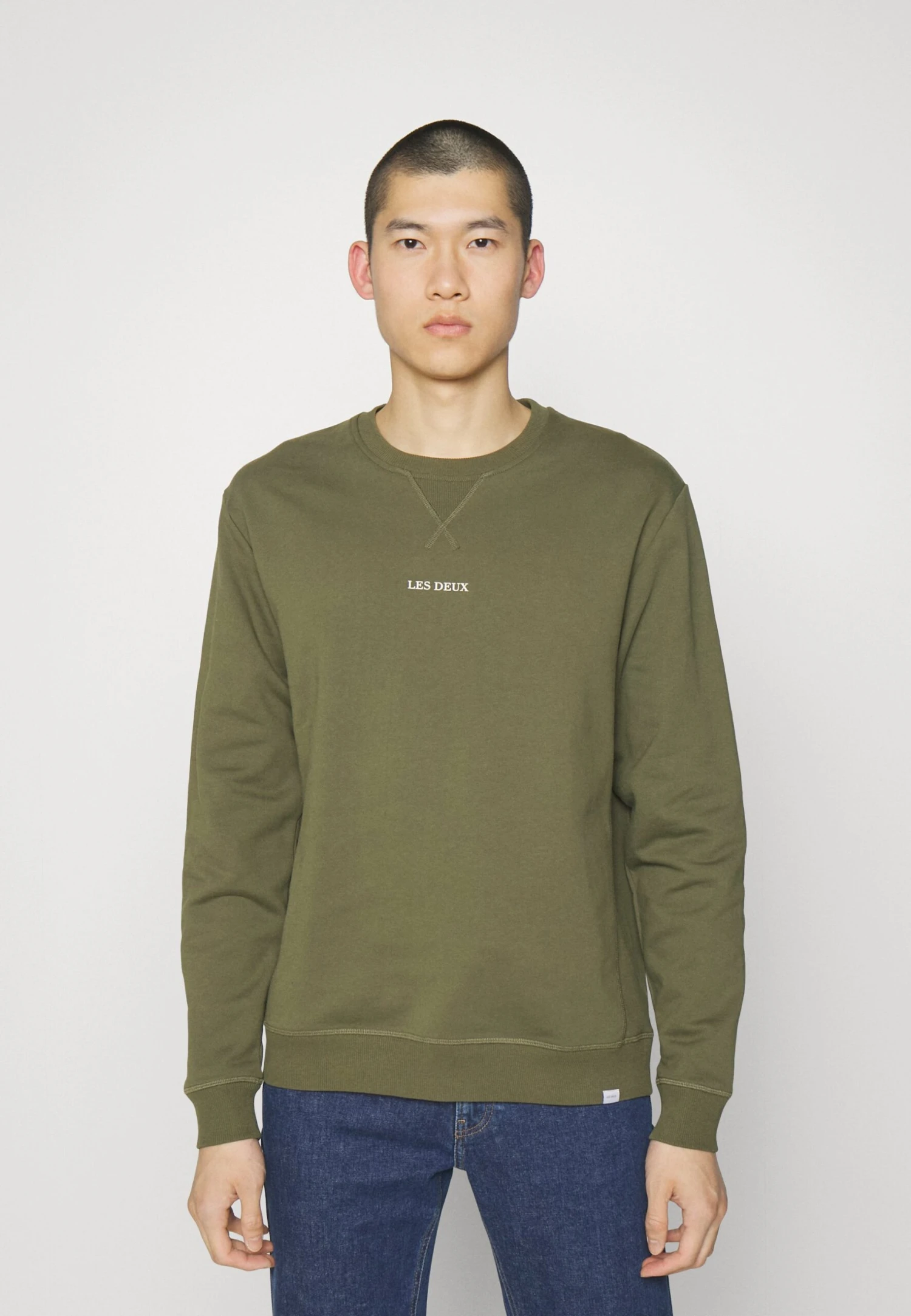 Les Deux Lens - Sudadera - Olive Night/Ivory 3 Les Deux Lens - Sudadera - Olive Night/Ivory