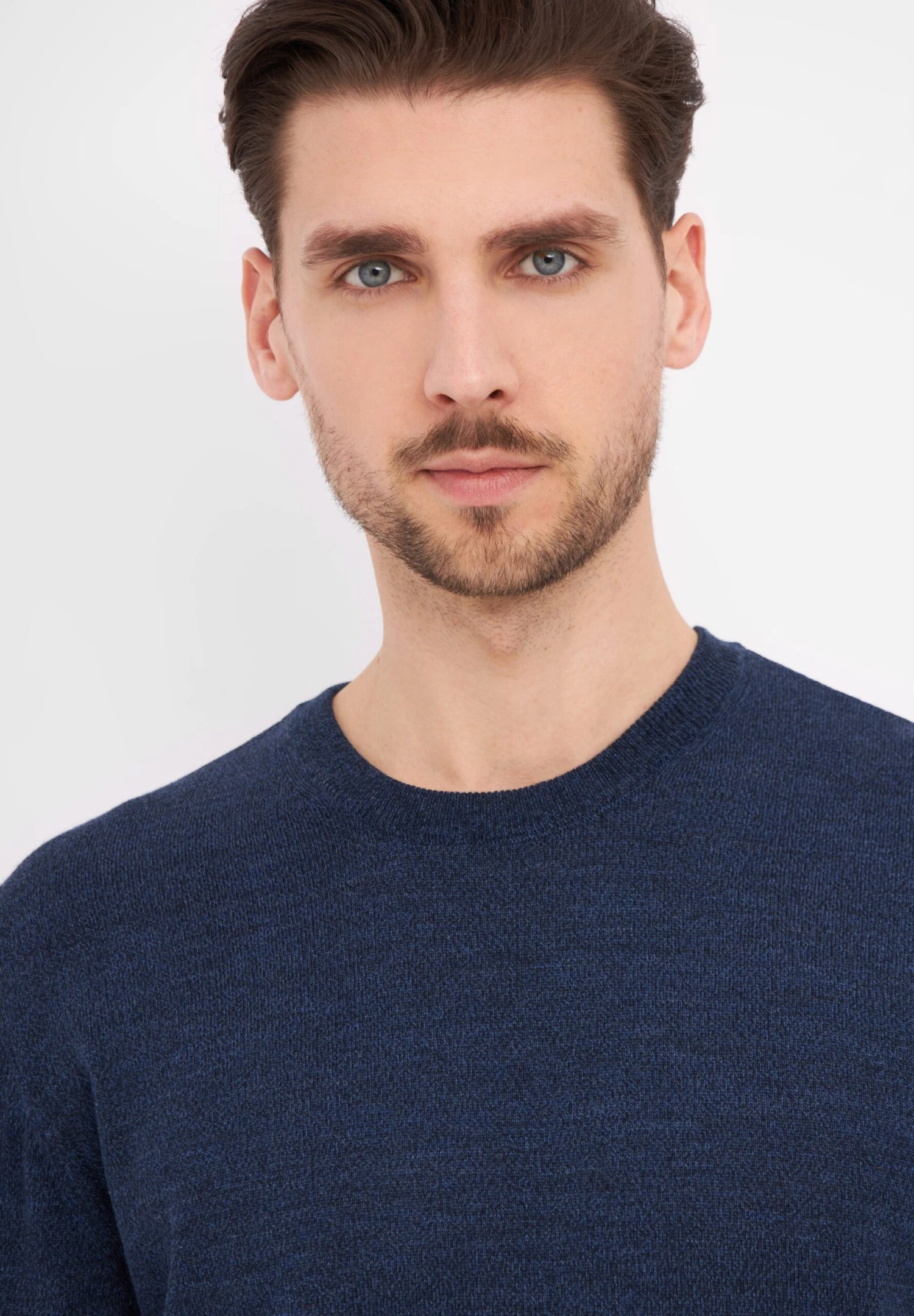 Clipper Milan - Jersey De Punto - Dark Blue Mouliné 6 Clipper Milan - Jersey De Punto - Dark Blue Mouliné - Imagen 4