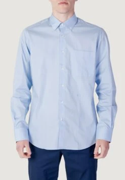 ALVIERO MARTINI Regular Fit 1301 Ue43 - Camisa - Pale Blue