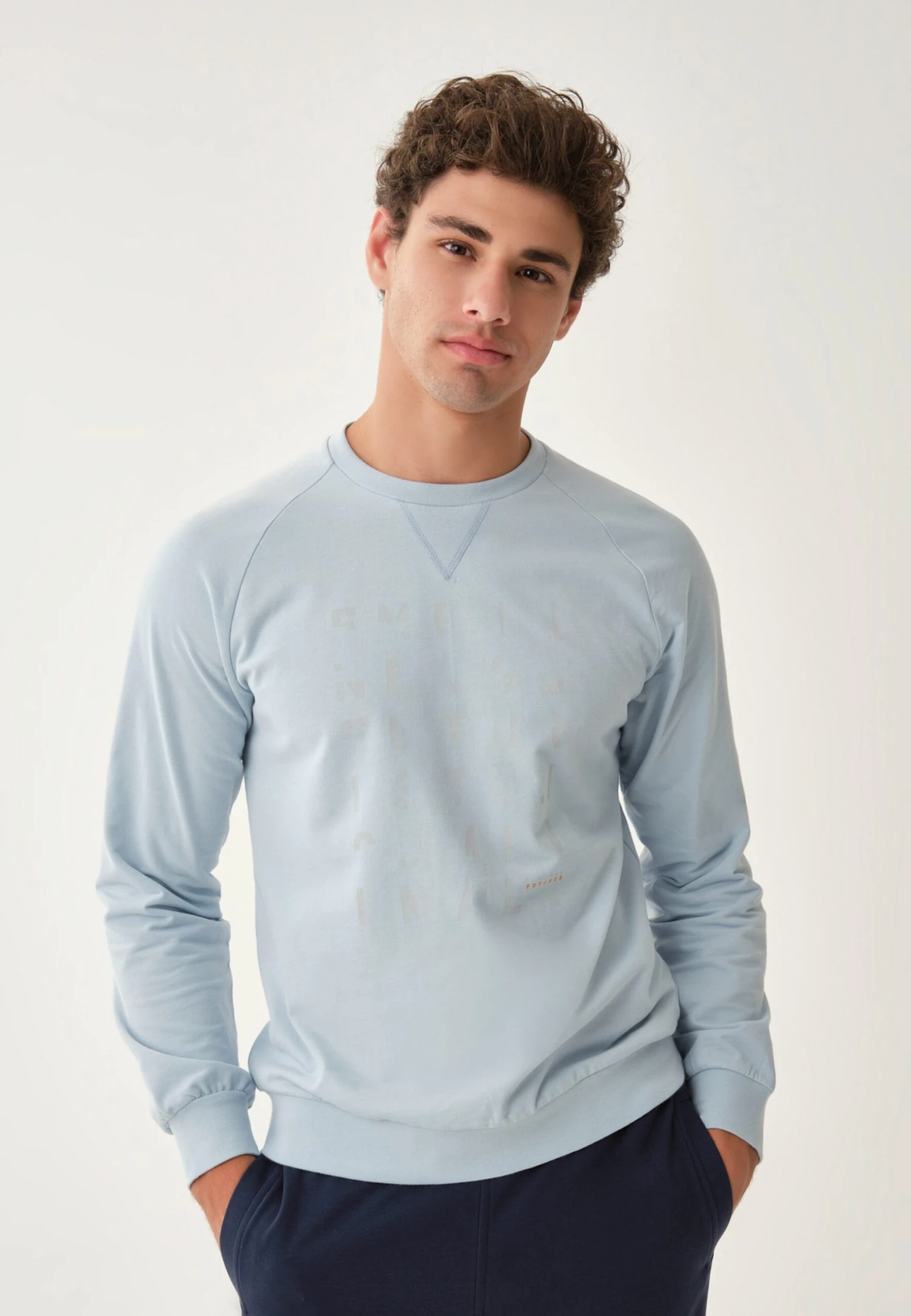 Sudadera - Light Blue 3 Sudadera - Light Blue