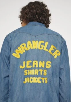 Wrangler Leon - Camisa - Washed Indigo -Blen Ropa Comercio 2fc63c3444ce472c96caf7d48558ece2