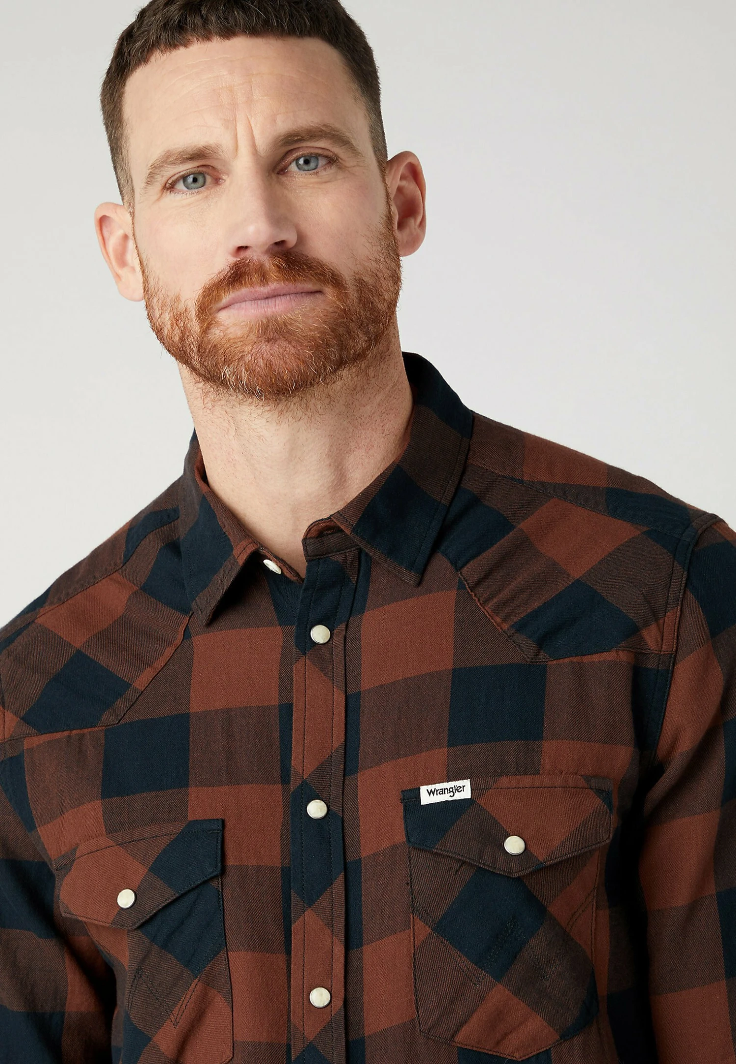 Wrangler Ls Western - Camisa - Potting Soil 6 Wrangler Ls Western - Camisa - Potting Soil - Imagen 4