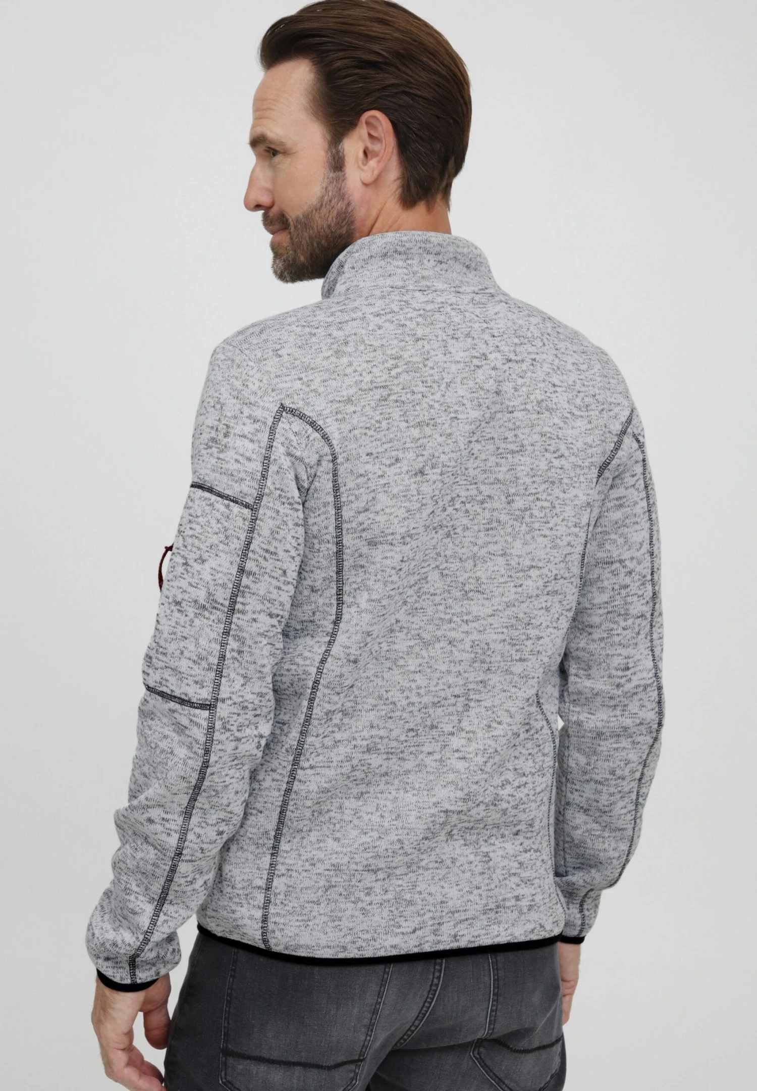 Fqbirk - Jersey De Punto - Pewter Mix 5 Fqbirk - Jersey De Punto - Pewter Mix - Imagen 3