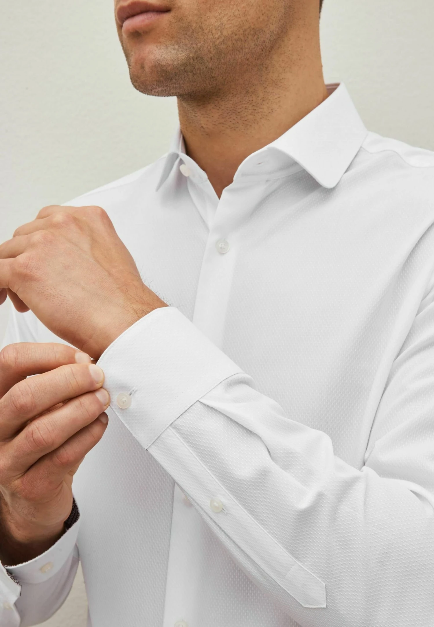 Next Heritage Single Cuff - Camisa Elegante - White Penny Collar 7 Next Heritage Single Cuff - Camisa Elegante - White Penny Collar - Imagen 5