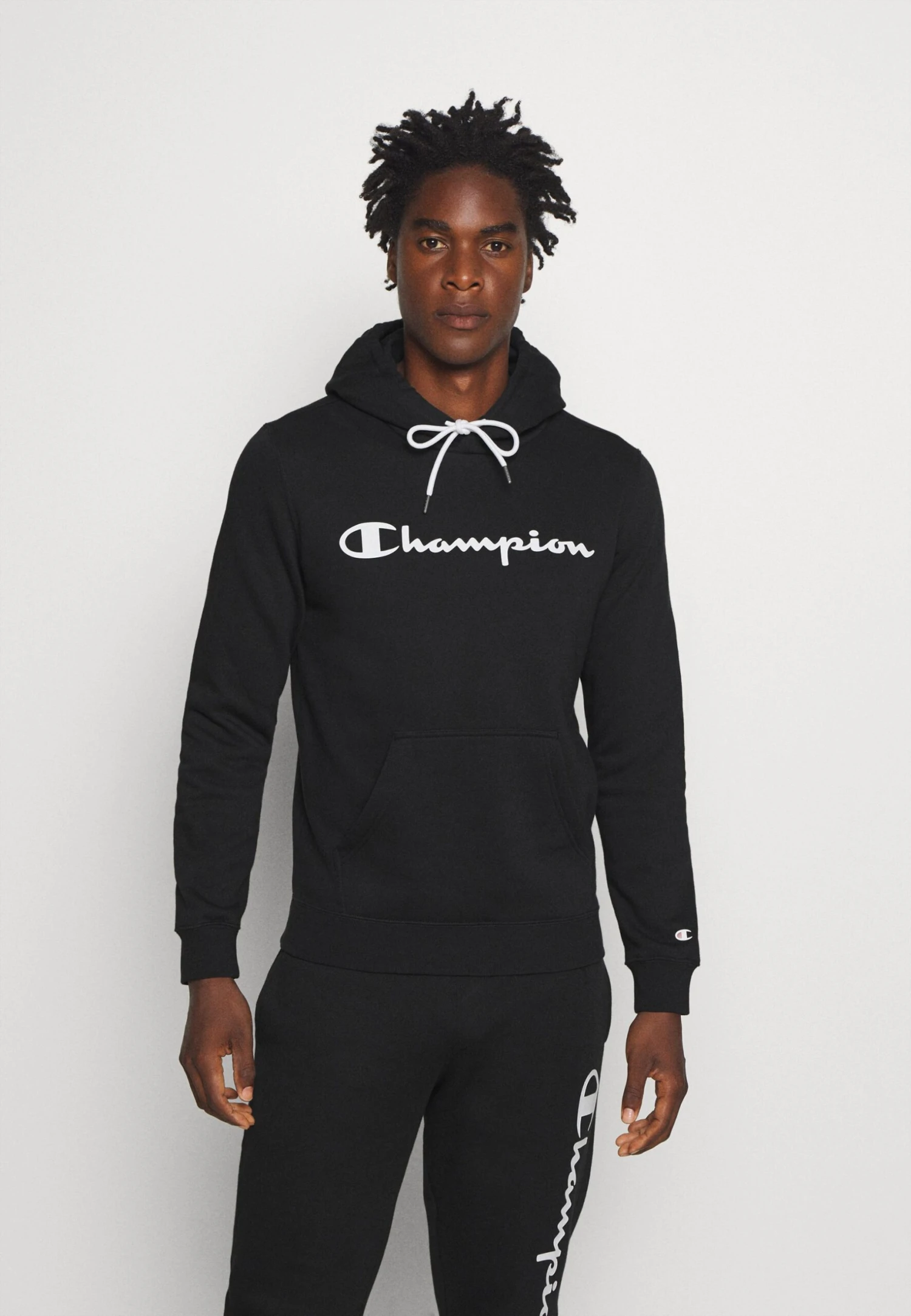 Champion Legacy Hooded - Jersey Con Capucha - Black 3 Champion Legacy Hooded - Jersey Con Capucha - Black