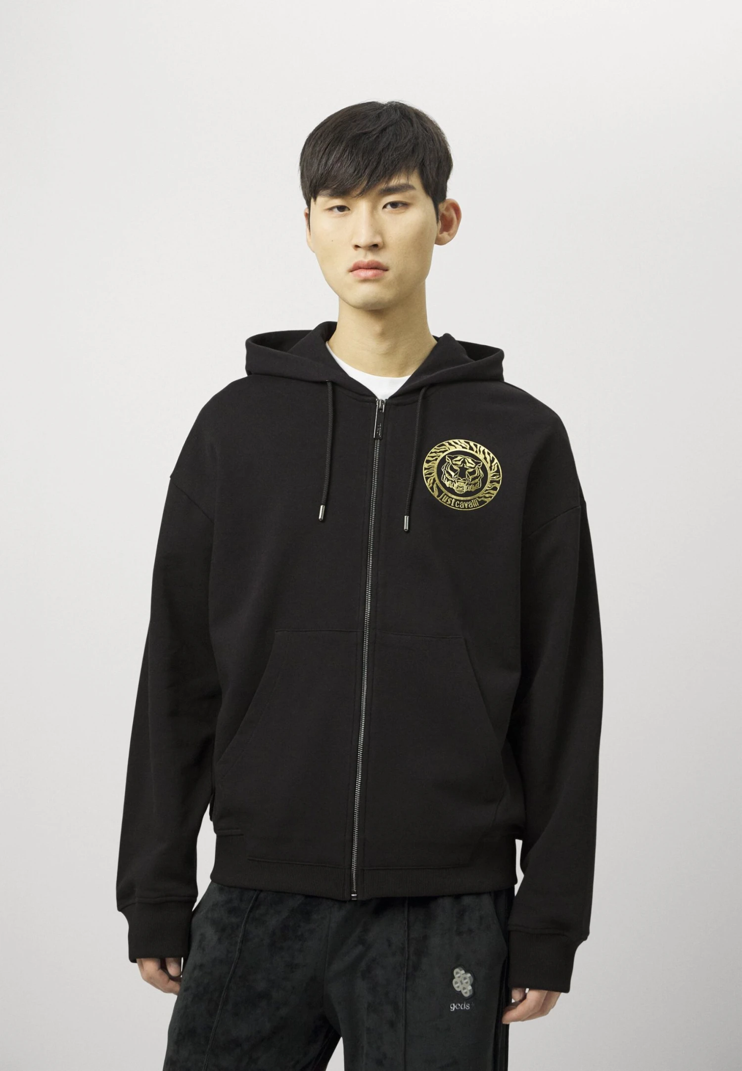JUST CAVALLI Sweatshirts - Sudadera - Black/Gold 3 JUST CAVALLI Sweatshirts - Sudadera - Black/Gold