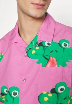 Obey Clothing Frogman - Camisa - Wild Rose Multi 17 Obey Clothing Frogman - Camisa - Wild Rose Multi -Blen Ropa Comercio 3440c5613b544b00950823cb373412e5