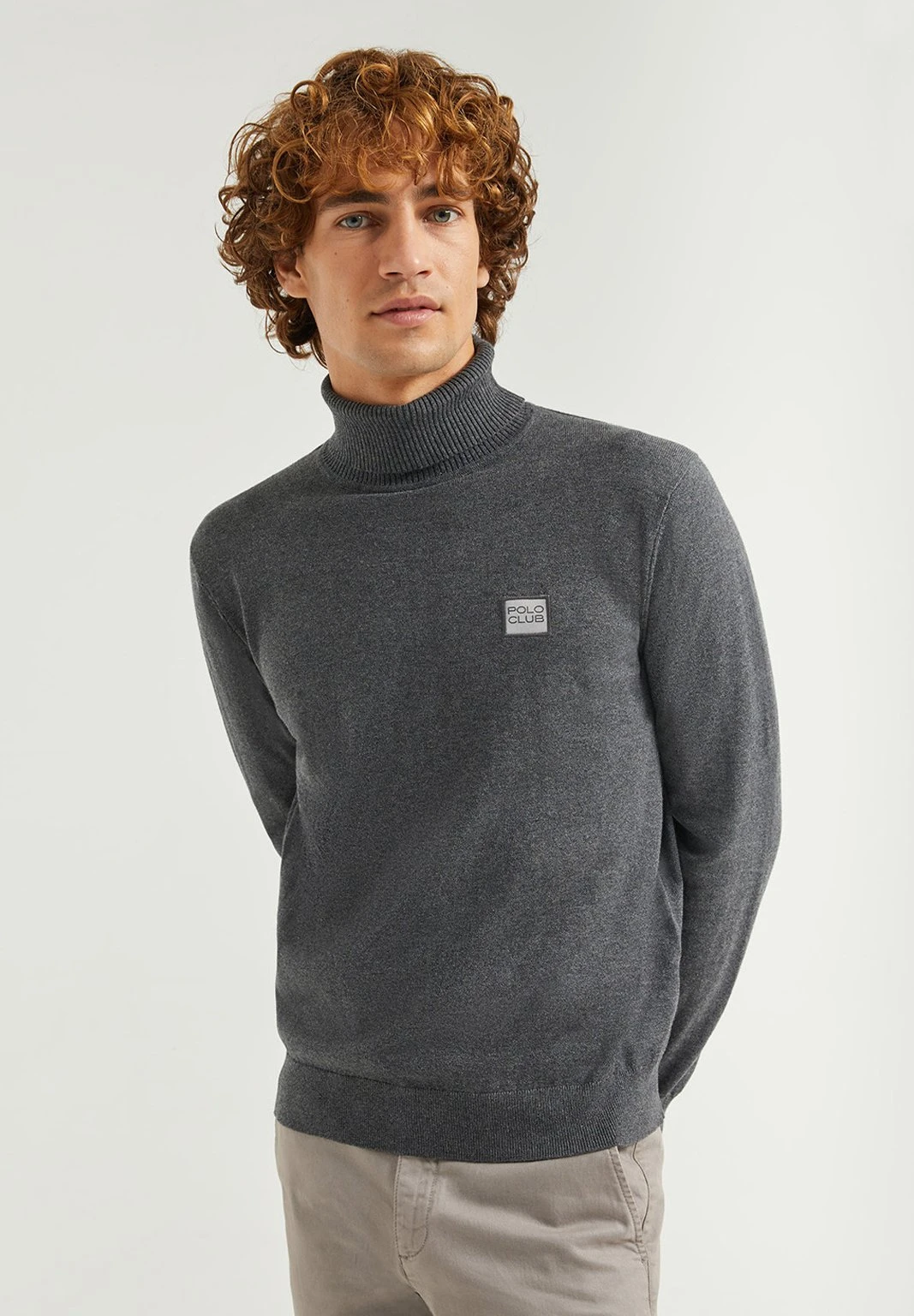 POLO CLUB Mit Rollkragen - Jersey De Punto - Dark Grey 3 POLO CLUB Mit Rollkragen - Jersey De Punto - Dark Grey