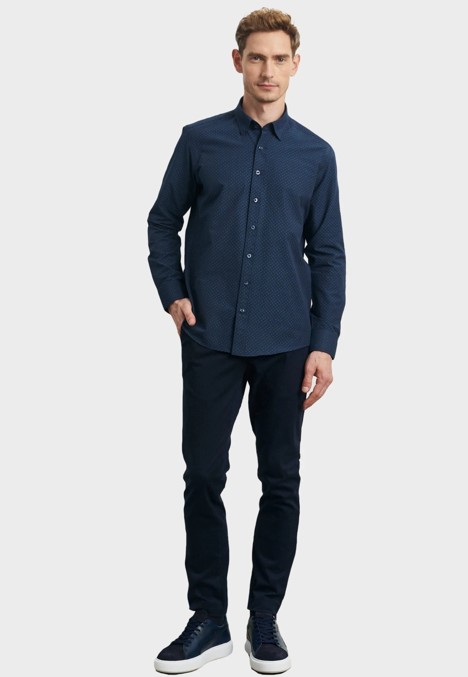 Camisa - Navy Blue 4 Camisa - Navy Blue - Imagen 2
