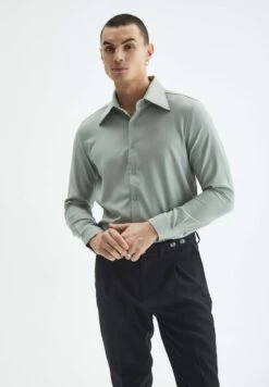 Business - Camisa Elegante - Light Khaki
