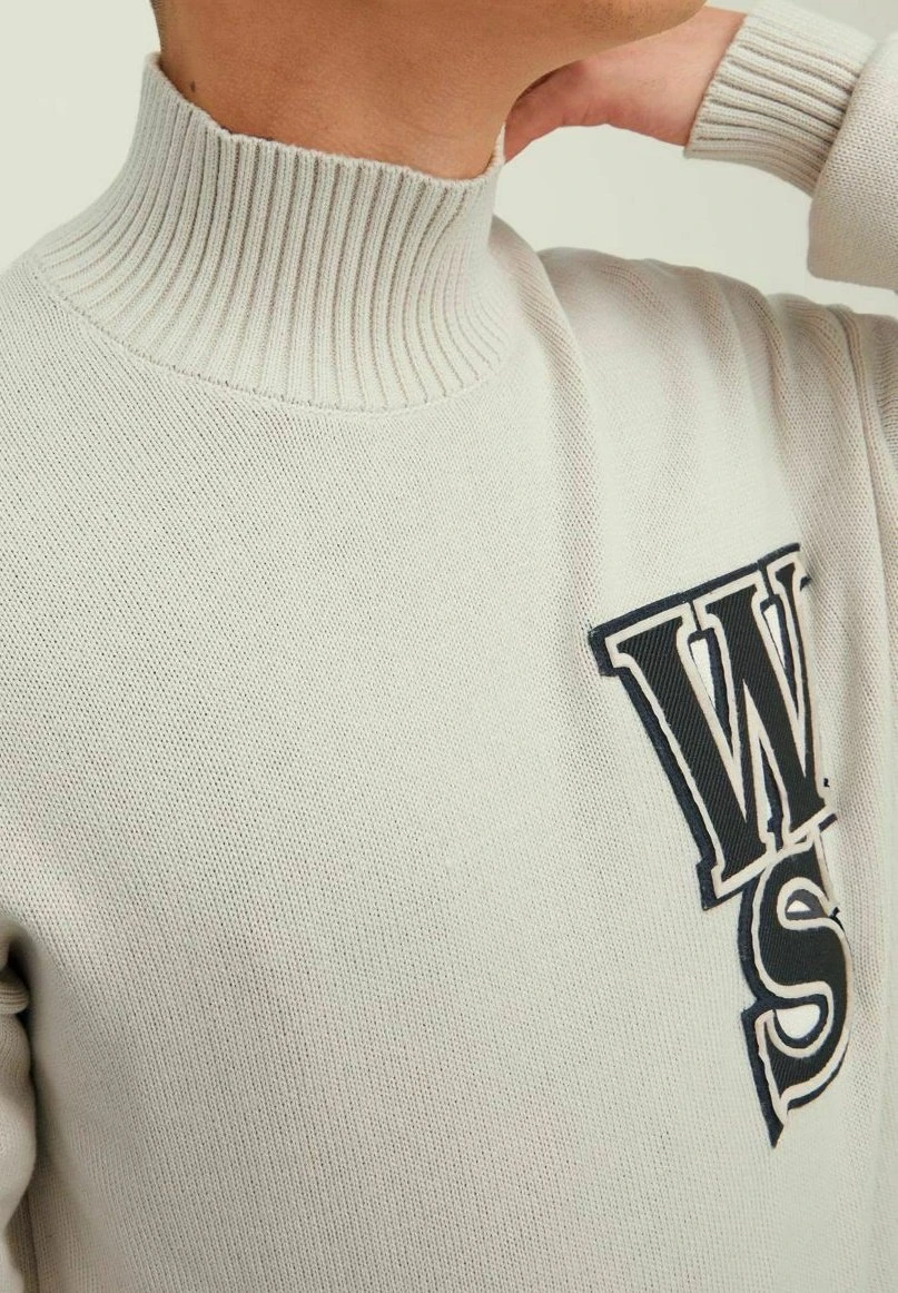 Jack & Jones High Neck - Jersey De Punto - Moonbeam 6 Jack & Jones High Neck - Jersey De Punto - Moonbeam - Imagen 4