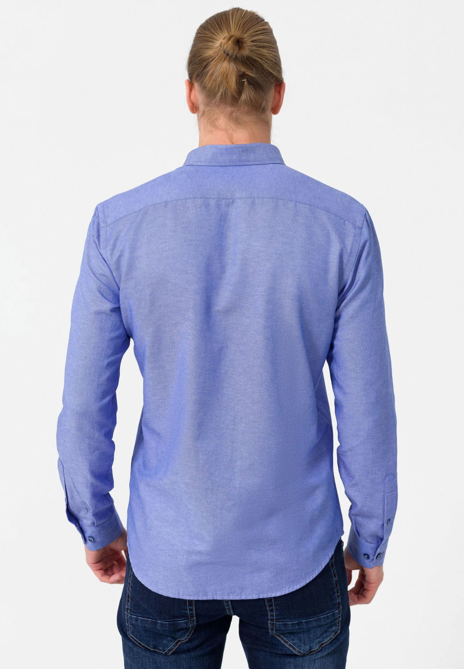 Camisa - Navy Melange 5 Camisa - Navy Melange - Imagen 3