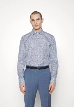 ETON Slim Fit - Camisa - Mid Grey