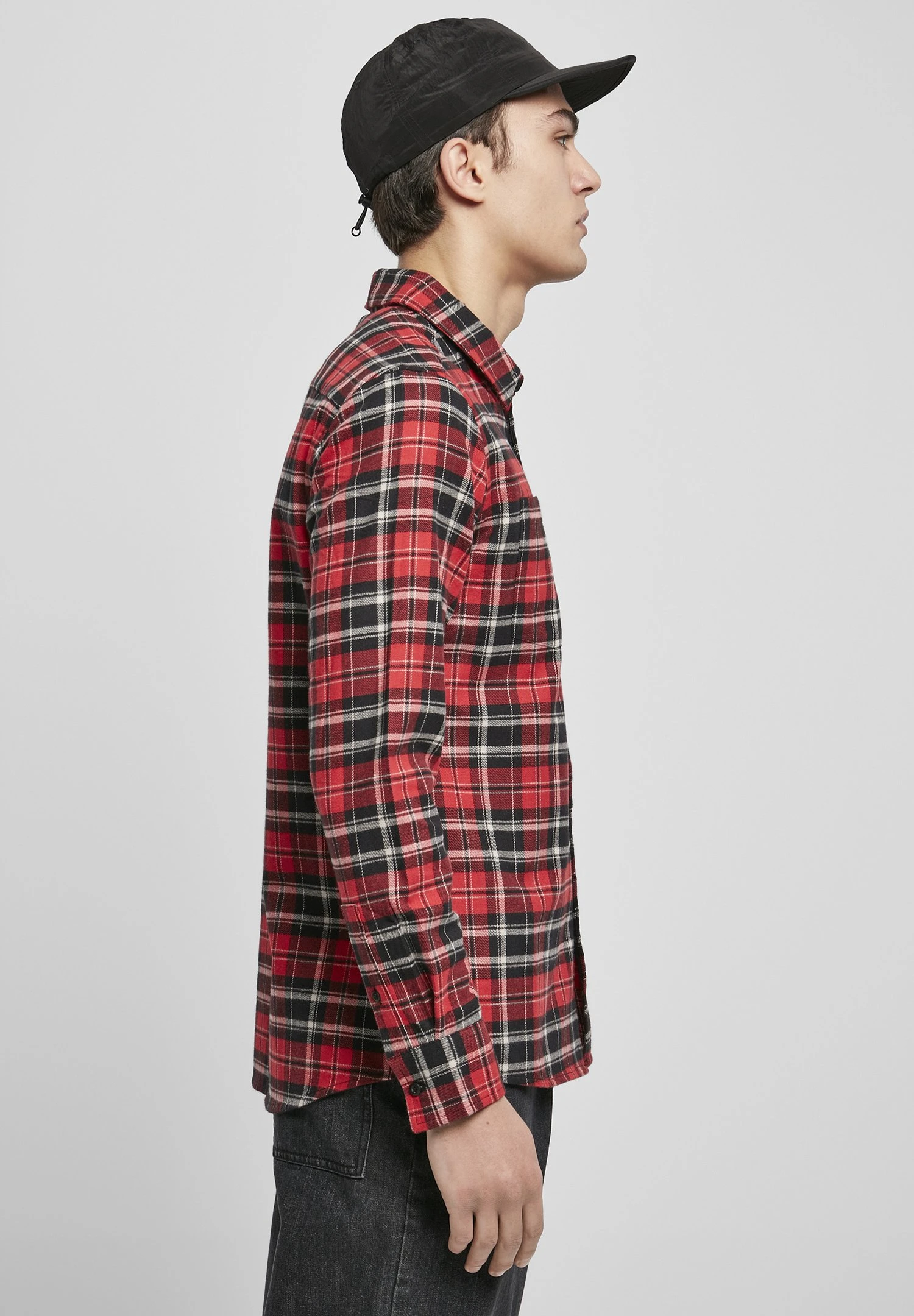 URBAN CLASSICS Roots - Camisa - Red/Black/White 6 URBAN CLASSICS Roots - Camisa - Red/Black/White - Imagen 4