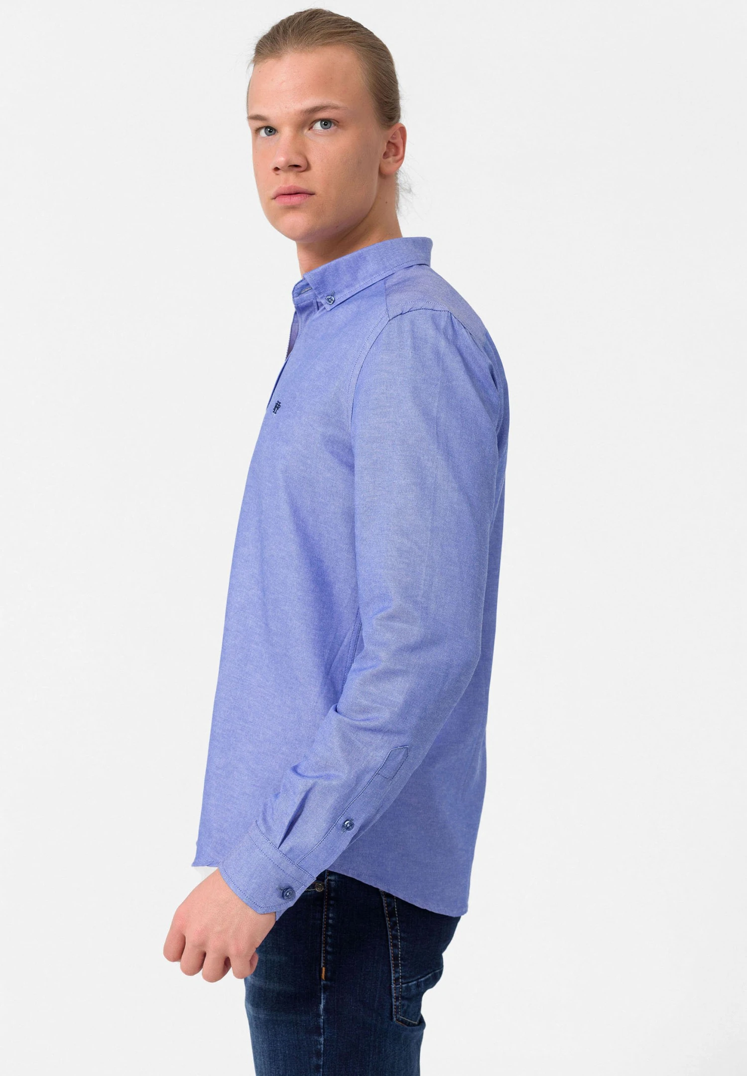 Camisa - Navy Melange 6 Camisa - Navy Melange - Imagen 4