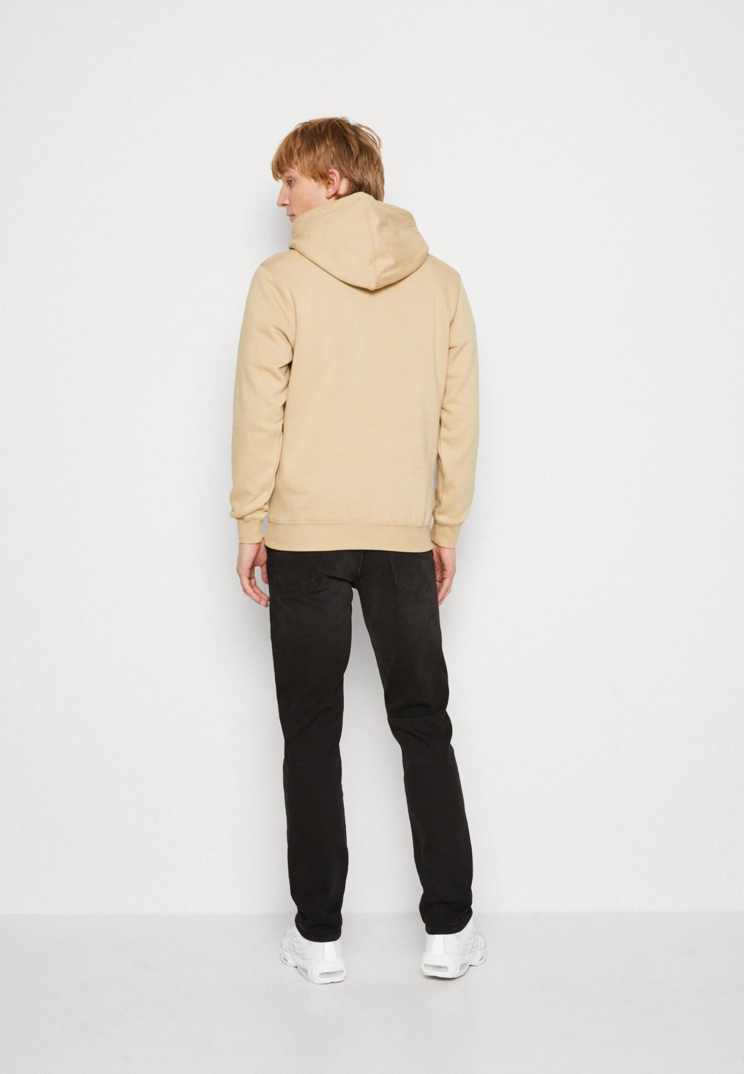 WEEKDAY Standard Hoodie - Jersey Con Capucha - Beige 5 WEEKDAY Standard Hoodie - Jersey Con Capucha - Beige - Imagen 3
