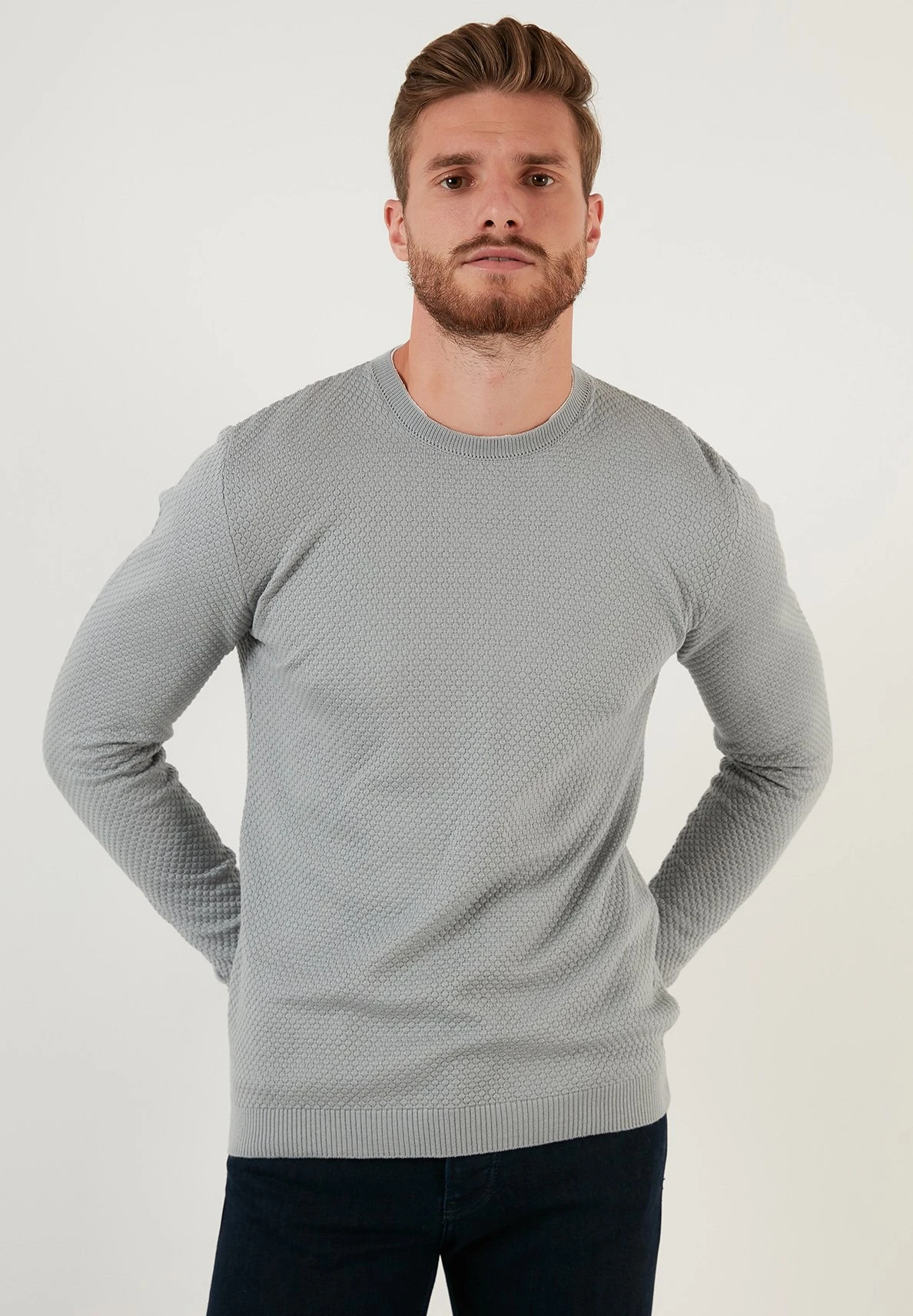 Jersey De Punto - Light Grey 6 Jersey De Punto - Light Grey - Imagen 4