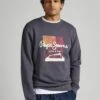 Pepe Jeans Melbourne- Sudadera - Thunder Grey -Blen Ropa Comercio 45c0913cf0fe4701baaeb085fc4f9783