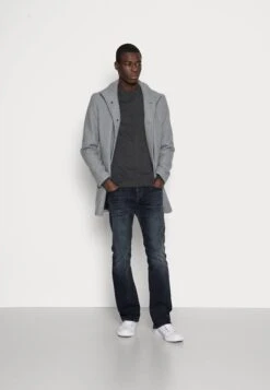 Lyle & Scott Crew Neck Jumper - Jersey De Punto - Charcoal Marl -Blen Ropa Comercio 4a8bf077a23943098707c1d49ff93718